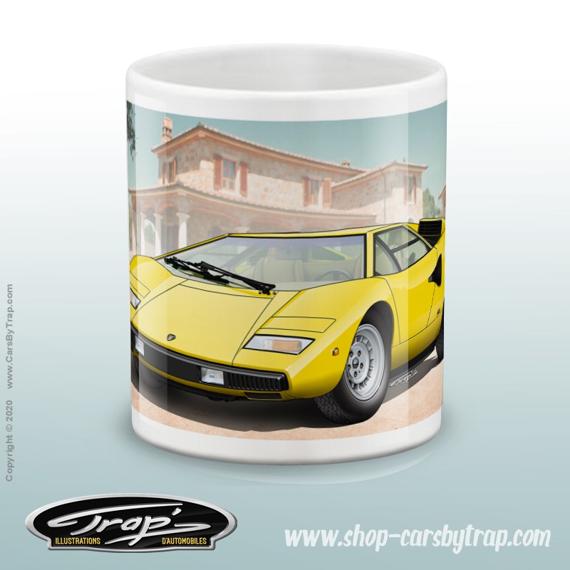 Mug Trap' Lamborghini Countach LP400