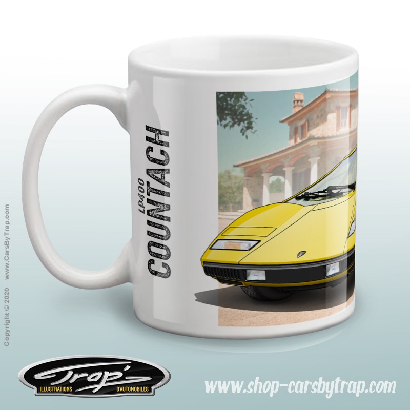 Mug Trap' Lamborghini Countach LP400