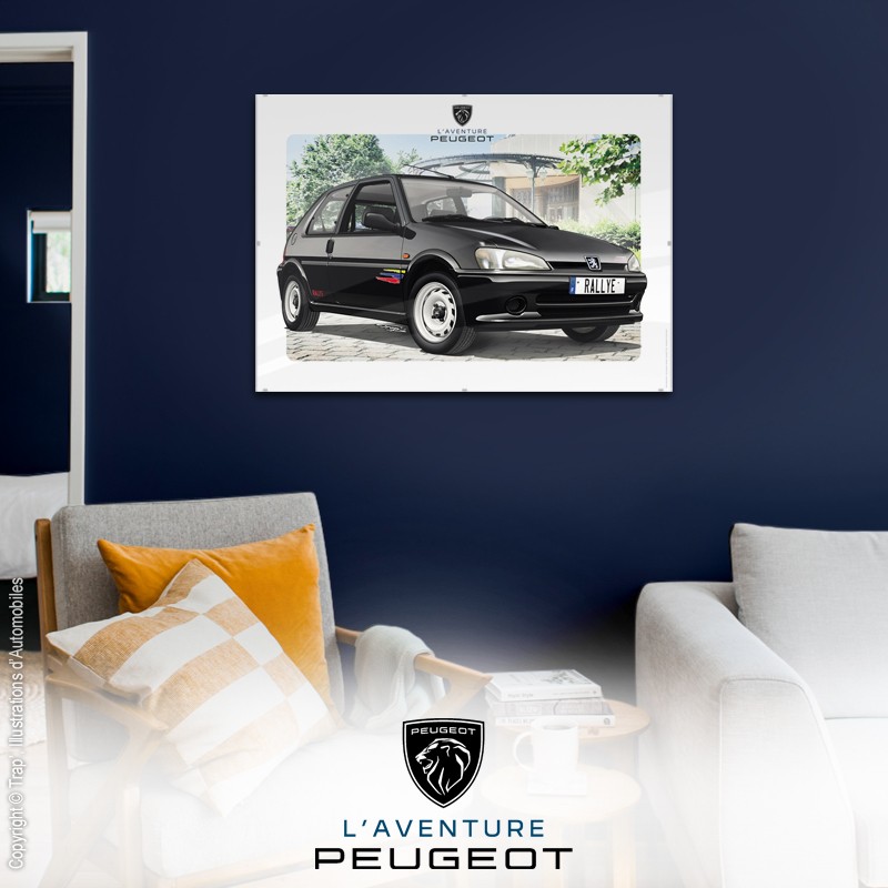 Affiche Peugeot 106 Rallye