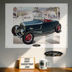 Poster Trap' Ford Model A 1928 Roadster