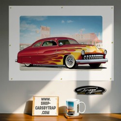 Poster Trap' Mercury 1949 leadsled