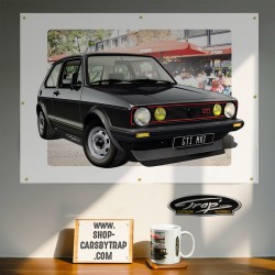 Poster Trap' VW Golf Mk1 GTI