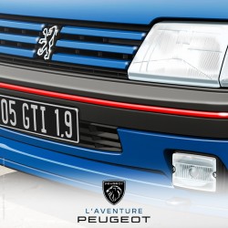 Affiche Trap' Peugeot 205 GTI 1,9l