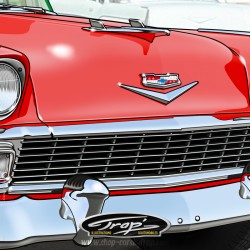 Poster Trap' Chevrolet Bel Air 1956