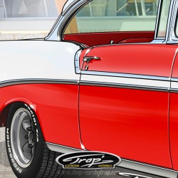 Poster Trap' Chevrolet Bel Air 1956