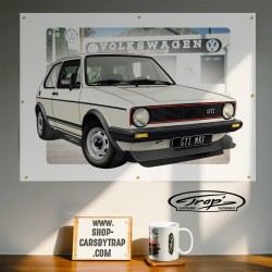 Poster Trap' VW Golf Mk1 GTI