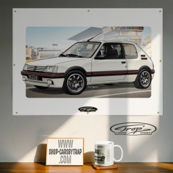 Affiche Trap' 205 GTI PTS