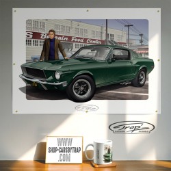 Trap' affiche Mustang Bullitt