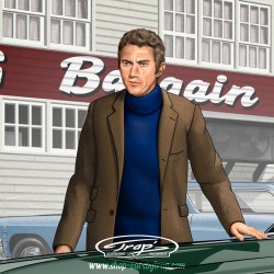 Trap' affiche Mustang Bullitt