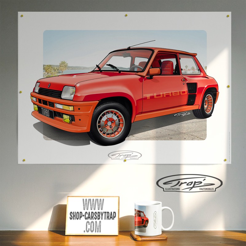 Affiche Renault 5 Turbo R5