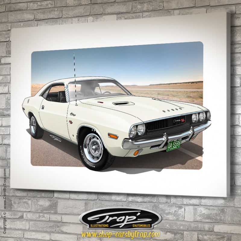 Toile Trap' Dodge Challenger Vanishing Point