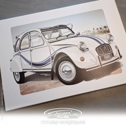 Toile Trap' Citroën 2CV France3