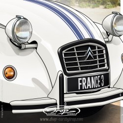 Toile Trap' Citroën 2CV France3