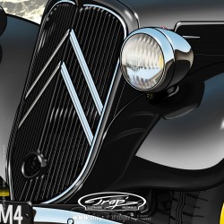 Toile Trap' Citroën Traction 11 BL FFI