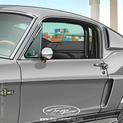 Trap' Mustang 1968 "G.T. 500" Eleanor