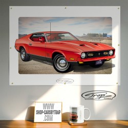 Affiche Trap' Ford Mustang James Bond