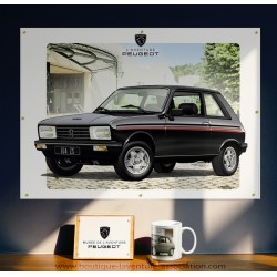 Affiche Trap' Peugeot 104 ZS