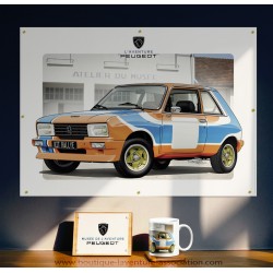 Affiche Trap' Peugeot 104 Kit Rallye