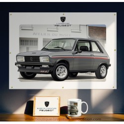 Affiche Trap' Peugeot 104 ZS2