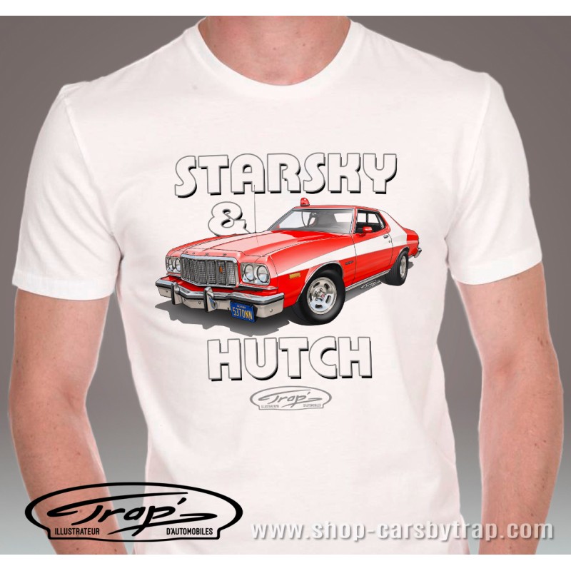T-shirt Trap' Ford Torino 1974 Starsky et Hutch